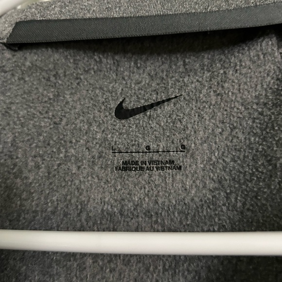 Nike Gray Fleece Pullover - Picture 4 of 4